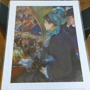 Renoir's "At the Theatre (La Premier Sortie)"